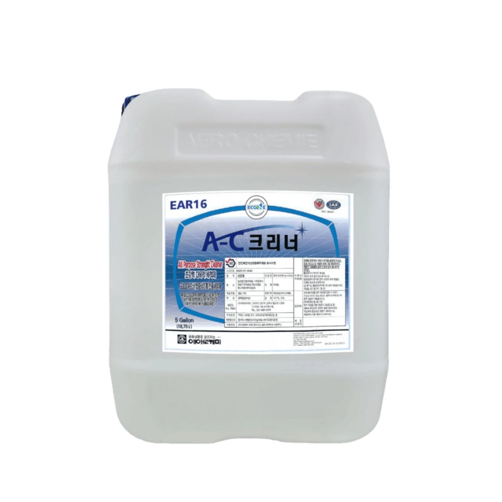 Hóa chất tẩy rửa dầu mỡ nhớt công nghiệp EAR16 A-C CLEANER